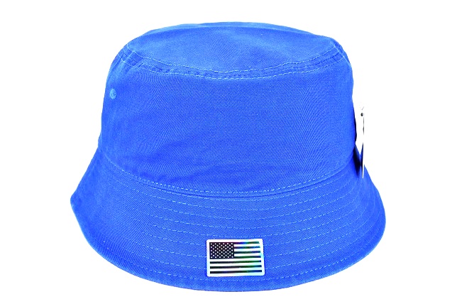 BC-003 PLAIN BUCKET HAT-ROYAL